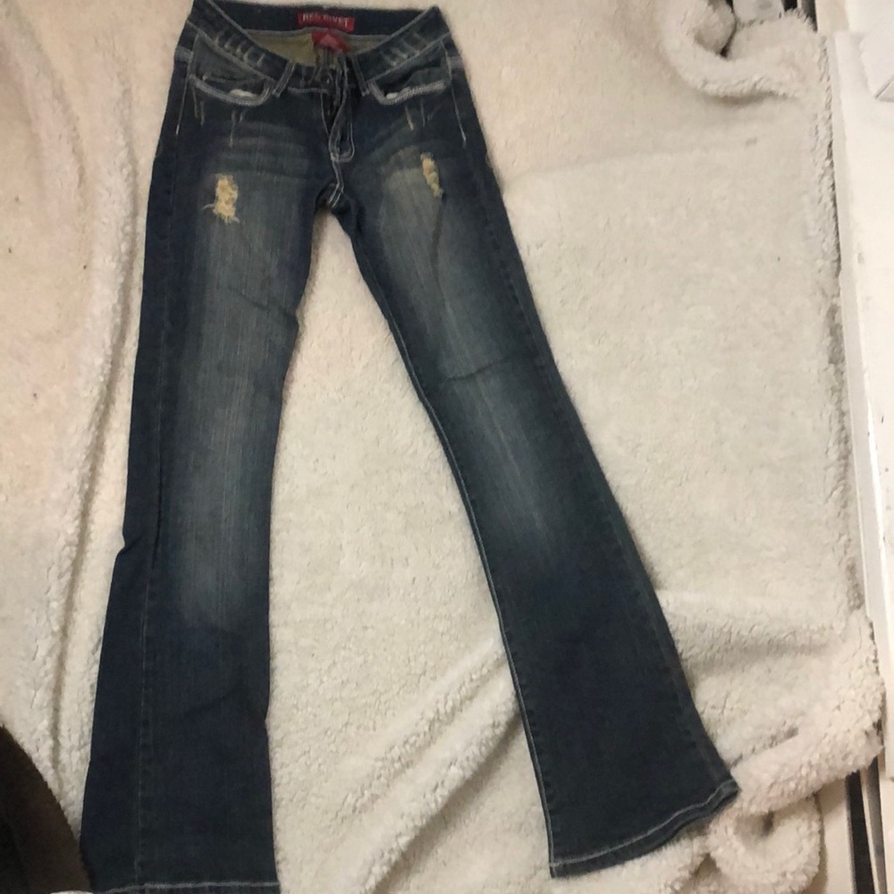 Size 1 pants with rhinestones